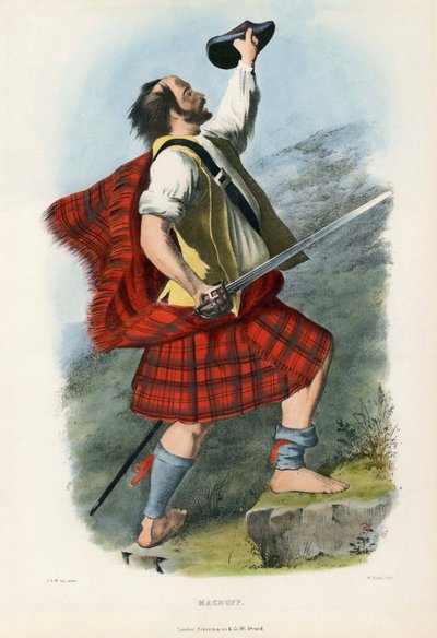 Macduff, from The Clans of the Scottish Highlands by Robert Ronald McIan